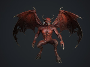 Demon 3 3Dモデル