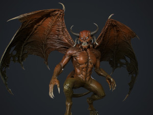 Demon 3 3Dモデル