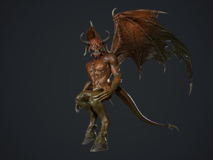 Demon 3 3Dモデル