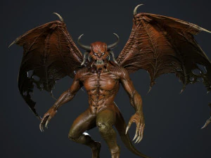 Demone 3 Modello 3D