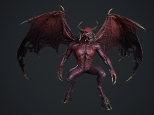 Demon 3 3Dモデル