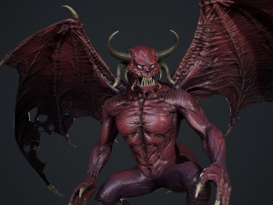 Demon 3 3Dモデル