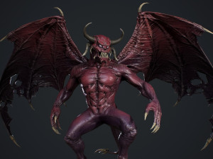 Demon 3 3Dモデル