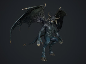 Demon 3 3Dモデル