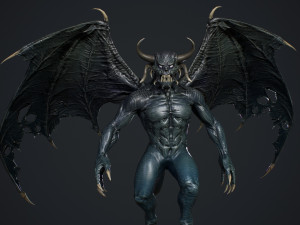 Demon 3 3Dモデル