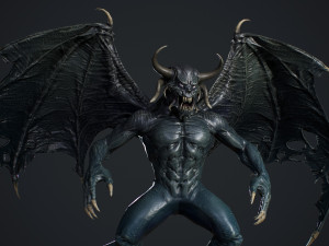 Demon 3 3Dモデル