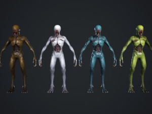 Monster 3D 모델