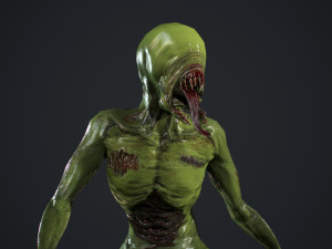 Monster 3D 모델