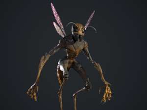 Insect Creature Model 3D