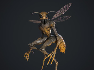 Insect Creature Model 3D