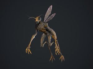 Insect Creature Model 3D