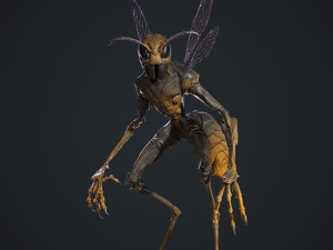 Insect Creature Model 3D