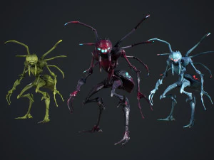 Cr&eacute;ature araign&eacute;e Modèle 3D