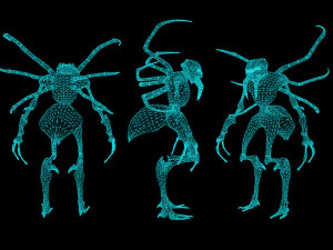 Cr&eacute;ature araign&eacute;e Modèle 3D