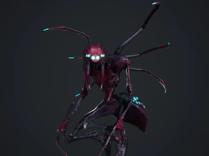 Cr&eacute;ature araign&eacute;e Modèle 3D