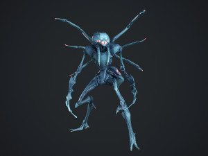 Spider Creature Model 3D