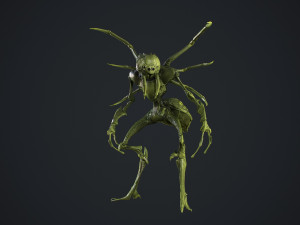 Spider Creature Model 3D