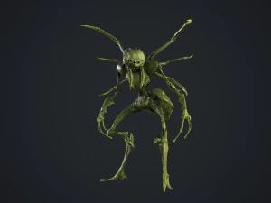 Cr&eacute;ature araign&eacute;e Modèle 3D