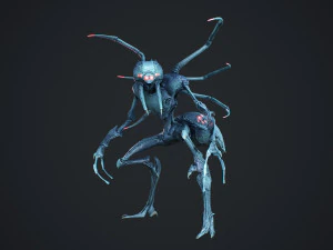 Cr&eacute;ature araign&eacute;e Modèle 3D