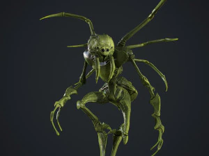 Cr&eacute;ature araign&eacute;e Modèle 3D