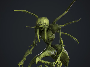 Spider Creature Model 3D