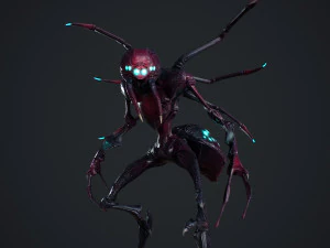 Cr&eacute;ature araign&eacute;e Modèle 3D