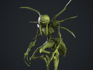 Spider Creature Model 3D