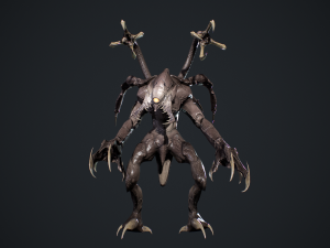 Beast Creature 3D Model
