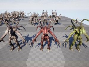 Beast Creature 3D Model