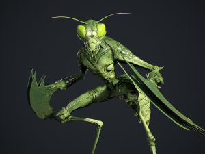 Insect Creature 2 3D Model