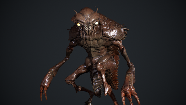 Bug Creature Modelo 3D .c4d .max .obj .3ds .fbx .stl .blend 