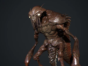 Bug Creature 3D Model