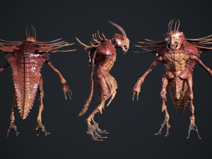Bug Creature 2 3D Model