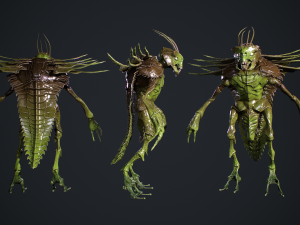 Bug Creature 2 3D Model