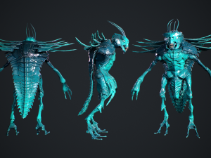 Bug Creature 2 3D Model