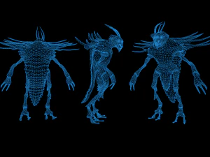 Bug Creature 2 3D Model