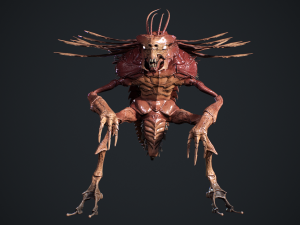 Bug Creature 2 3D Model