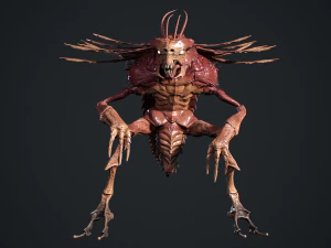 Bug Creature 2 3D Model