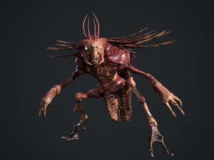 Bug Creature 2 3D Model