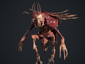Bug Creature 2 3D Model