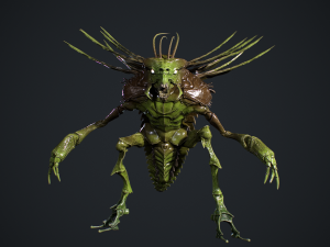 Bug Creature 2 3D Model