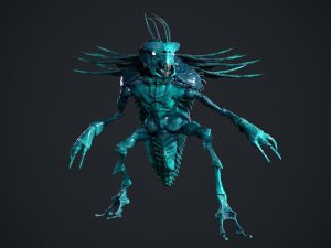 Bug Creature 2 3D Model