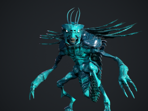 Bug Creature 2 3D Model