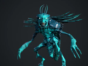 Bug Creature 2 3D Model