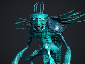 Bug Creature 2 3D Model