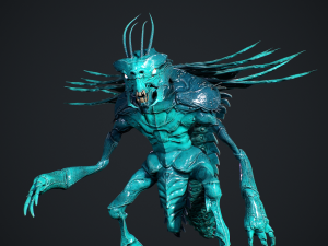 Bug Creature 2 3D Model