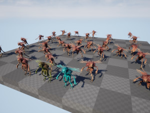 Bug Creature 2 3D Model