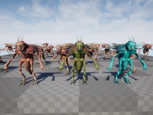Bug Creature 2 3D Model