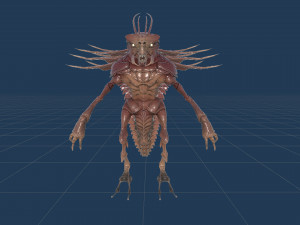 Bug Creature 2 3D Model