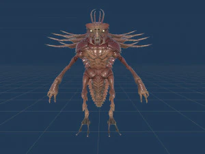 Bug Creature 2 3D Model